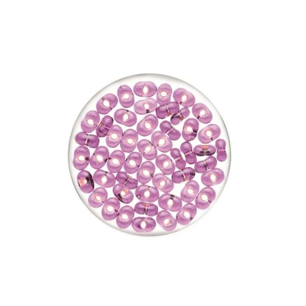 Farfalle 6,5mm Silbereinzug lila 17g - Kidis Art