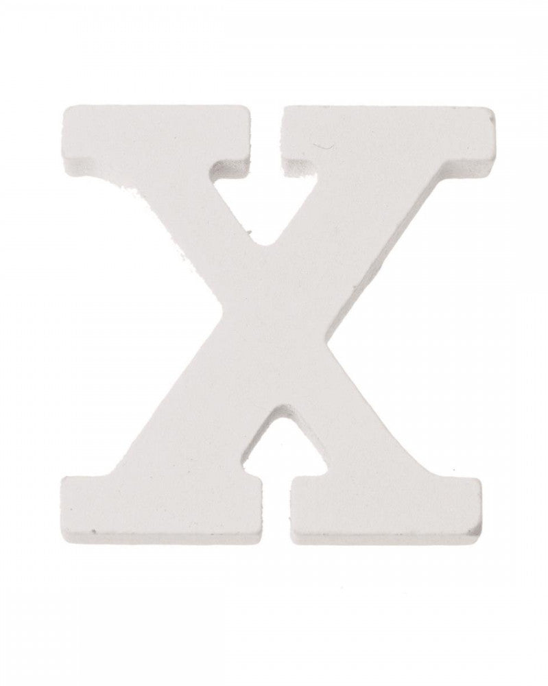 Buchstabe X 5,5x0,9cm 1Stk. MDF