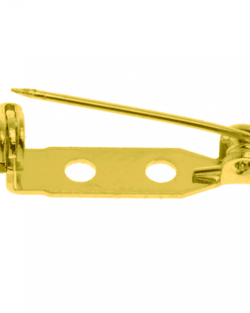 Broschennadel 5Stk 18mm goldfarben