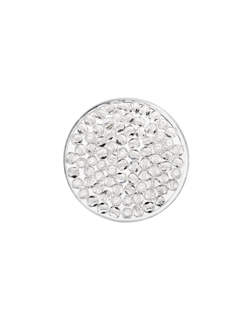 Glasschliffperlen 4mm 100St crystal