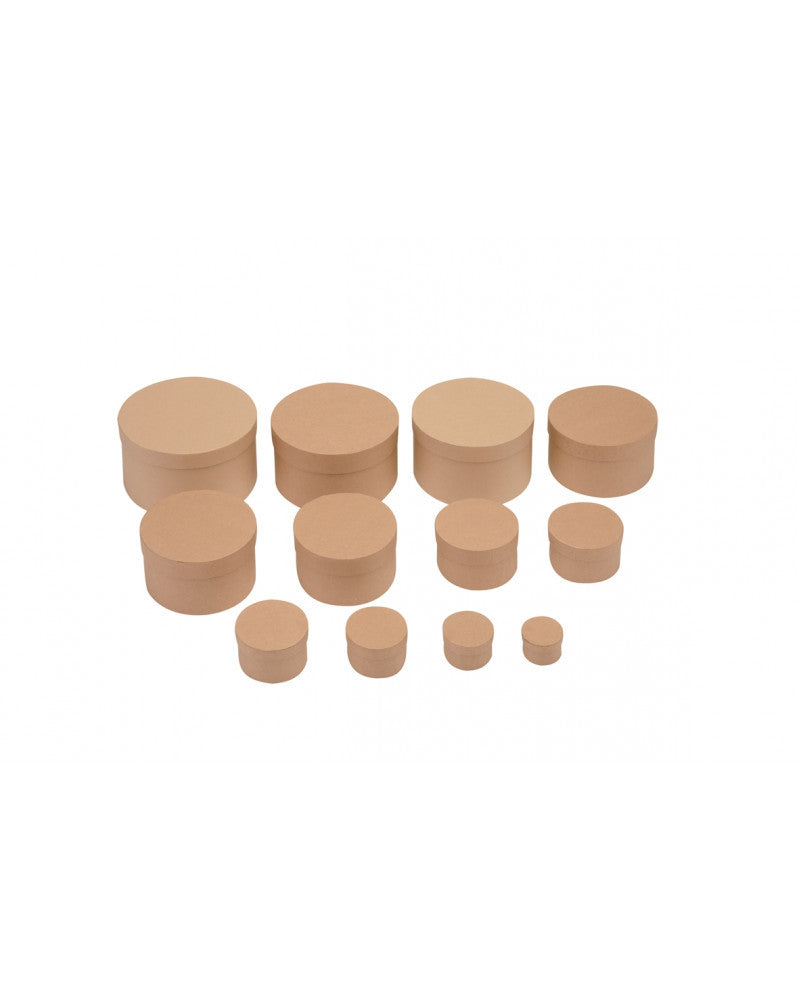 Pappdosen-Set 12-tl. 40-150mm