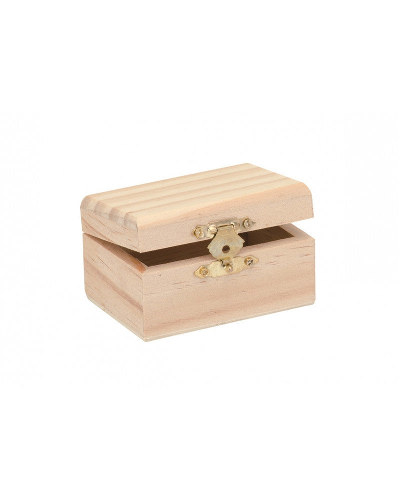 Holzbox rechteckig 8x5,5x4,5cm Glorex
