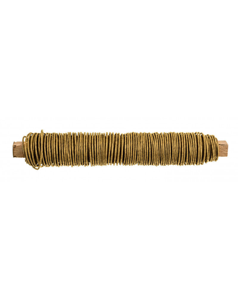 Papierwickeldraht 0,8mm, 22m goldfarben