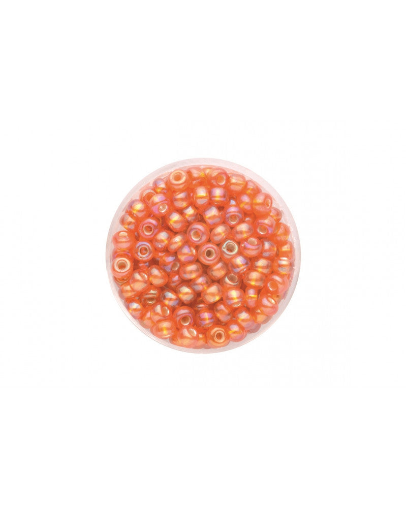 Rocailles 4,5mm 17g orange AB