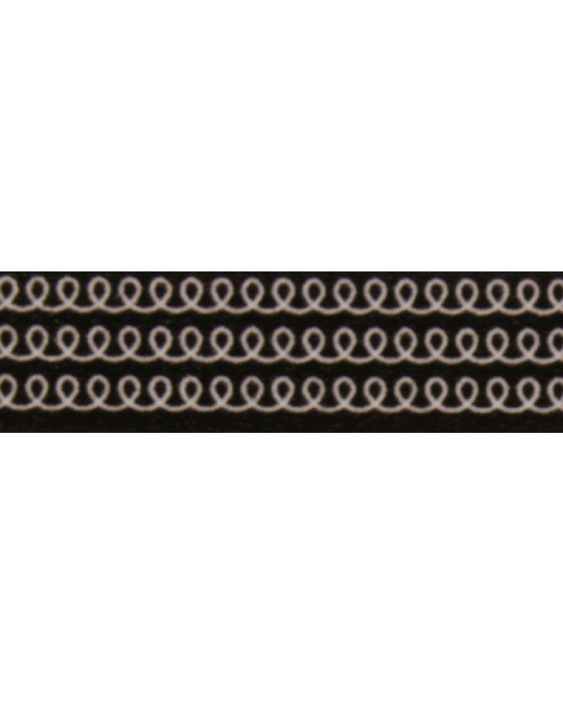 Washi-Tape Schlaufen schwarz 15mmx10m