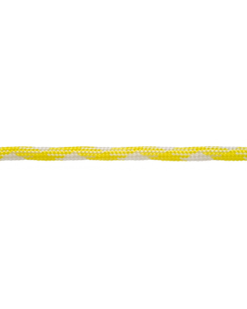 Paracord 2x4mm, Rolle 50m gemustert, hellgelb