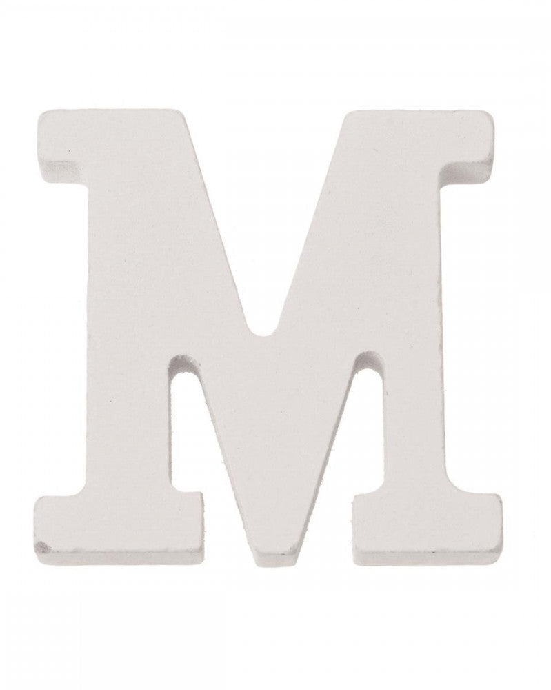 Buchstabe M 5,5x0,9cm 1Stk. MDF