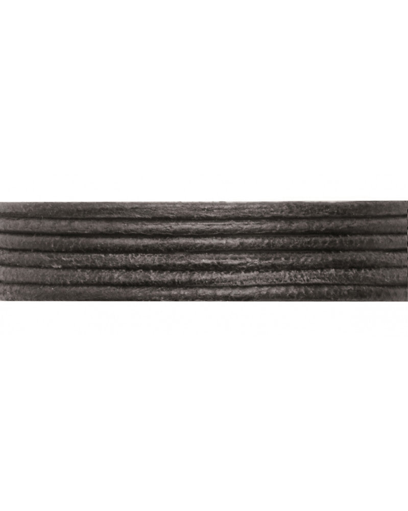 Lederband Ziege 1,3mm /1m, schwarz