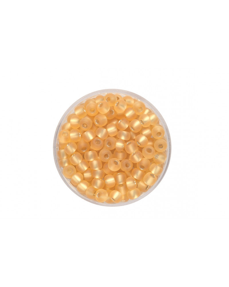 Rocailles 4,5mm Silbereinzug