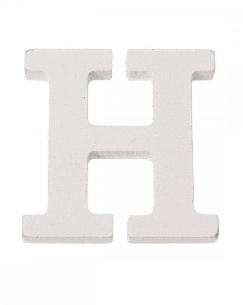 Buchstabe H 5,5x0,9cm 1Stk. MDF