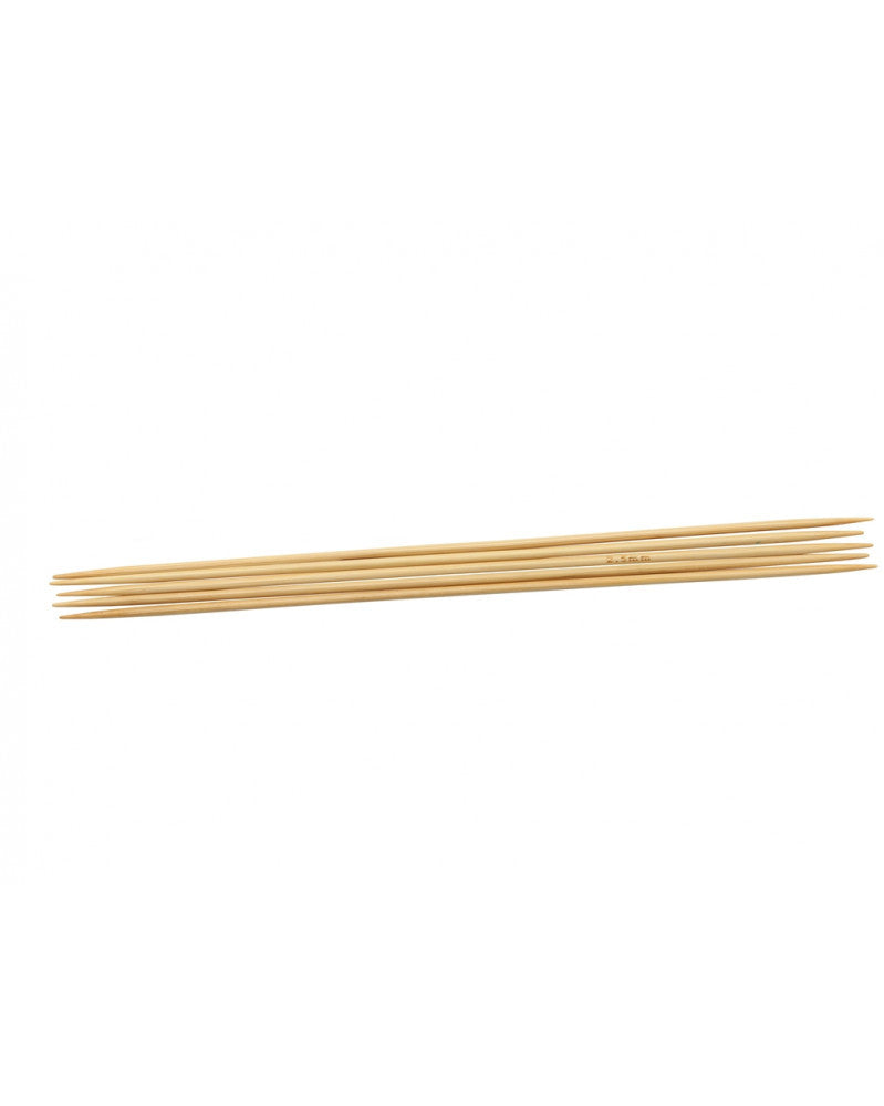 Nadelspiel, Bambus, 2,5mm, 20cm