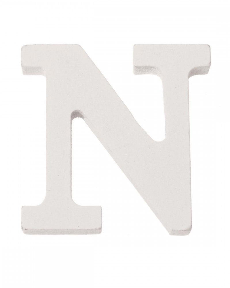 Buchstabe N 5,5x0,9cm 1Stk. MDF