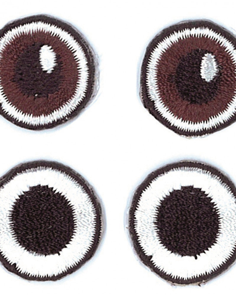 EYE SEE YOU "Eyes 4" 2 Paar, zum Aufbügeln