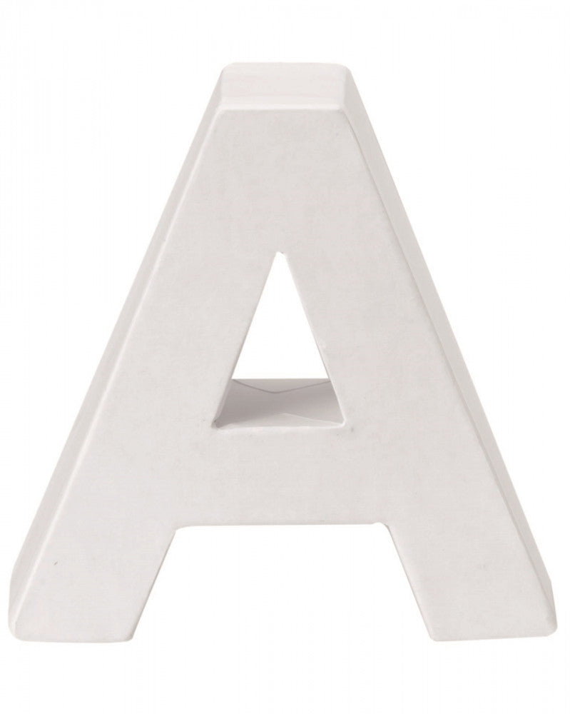 Papp-Buchstabe A 10x3,5cm FSC Mix