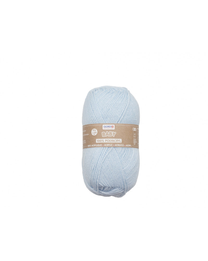 Baby 100% Acryl, 50g hellblau