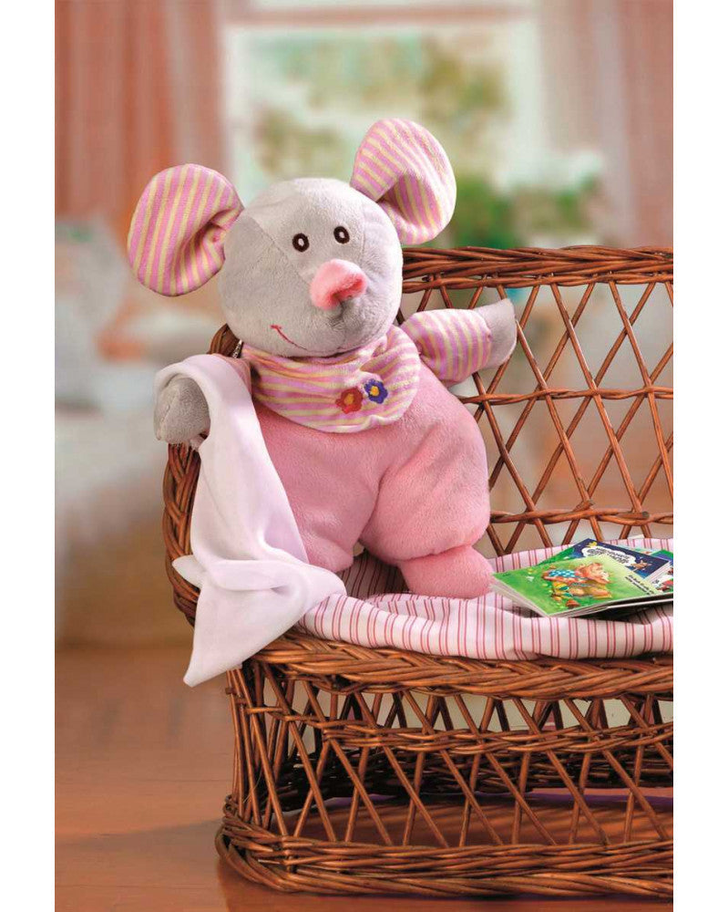 Kuscheltier Maus Tinky 26cm, zum Selberstopfen