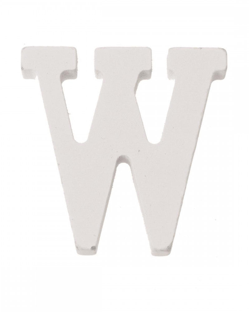 Buchstabe W 5,5x0,9cm 1Stk. MDF