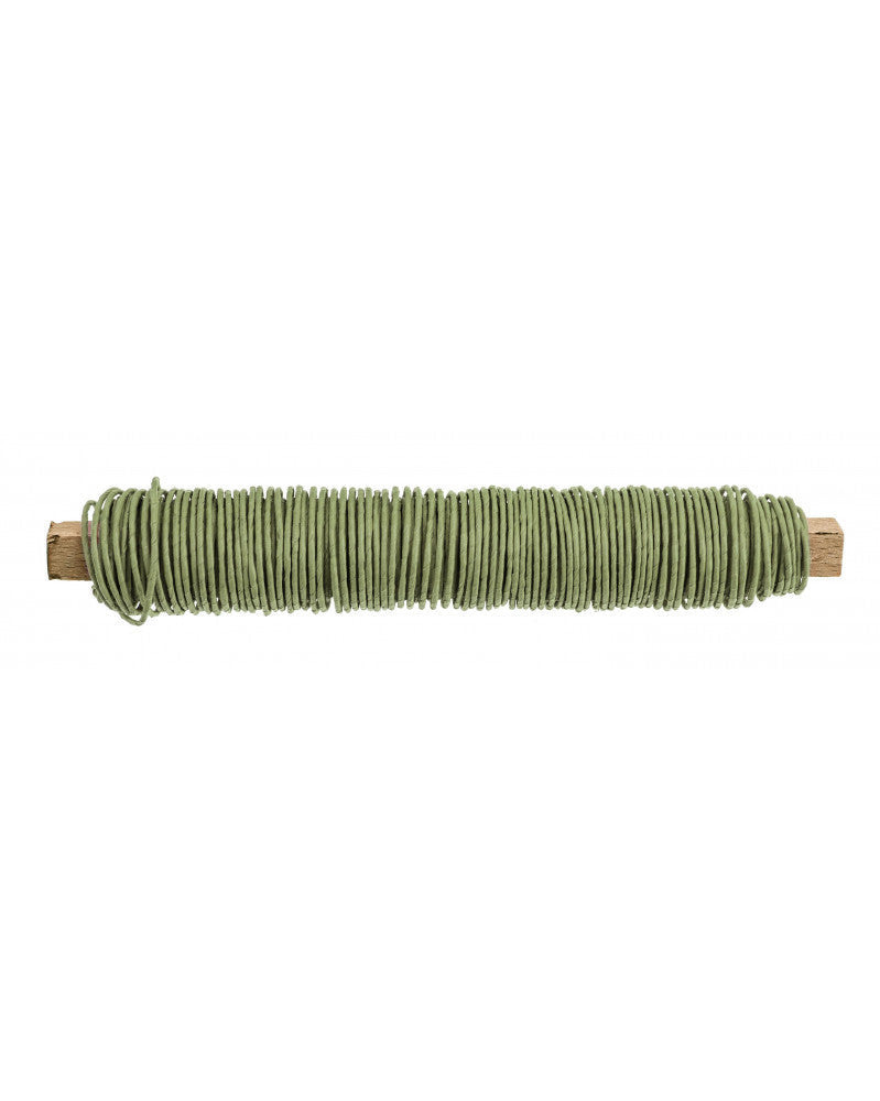 Papierwickeldraht 0,8mm, 22m silberfarben