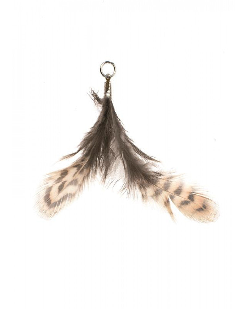 Deko-Feder mit Öse ca. 9-11cm
