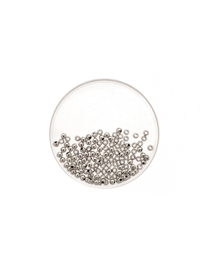 Metallic-Perle silberfb. 8mm