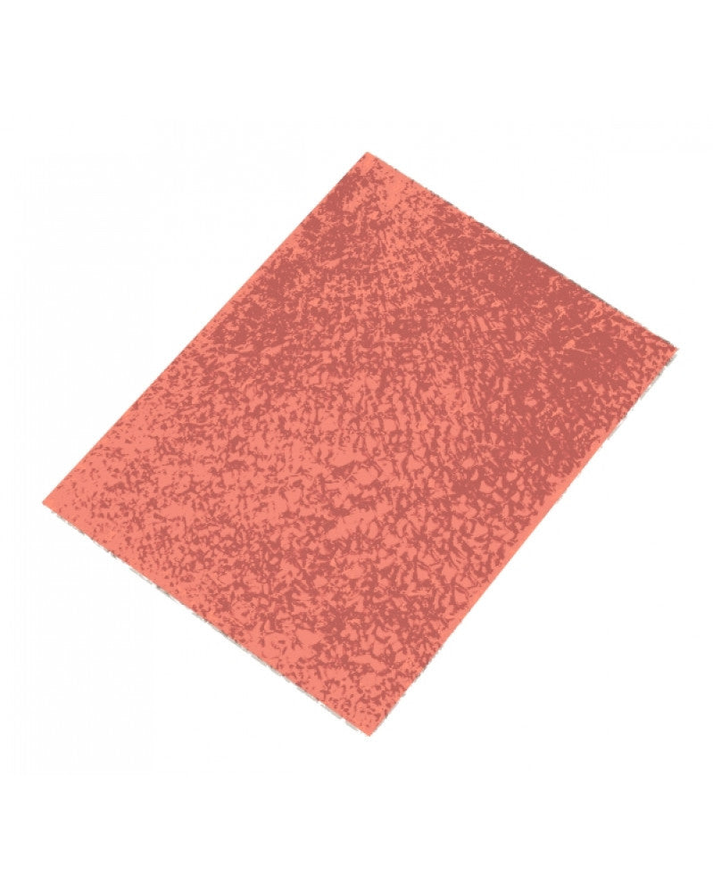 Crackle Mosaic Platte rot