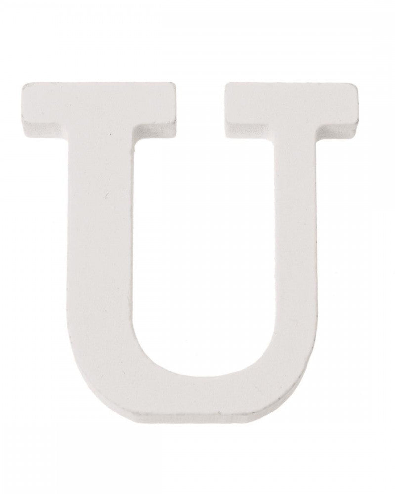 Buchstabe U 5,5x0,9cm 1Stk. MDF