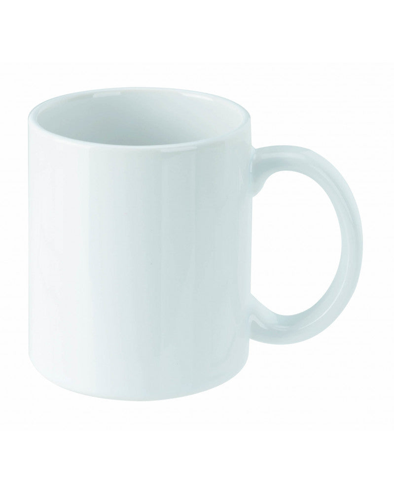 Keramik-Tasse weiss 300ml, 8,3x9,7cm
