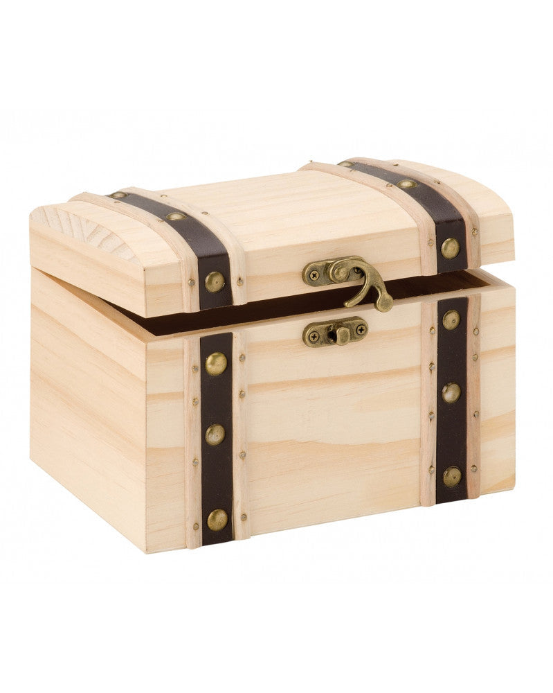 Schatzkiste, Kiefernholz NZ 17x12,5x12cm