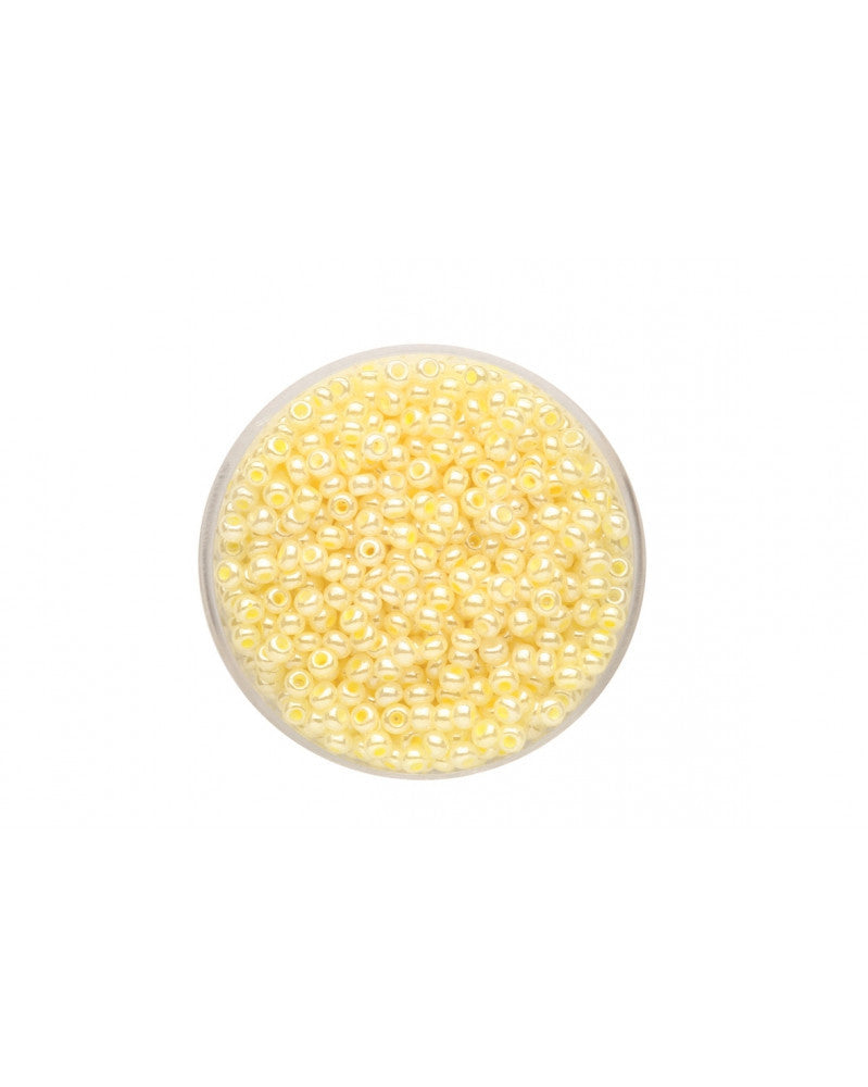 Rocailles 2,6mm Wachs gelb