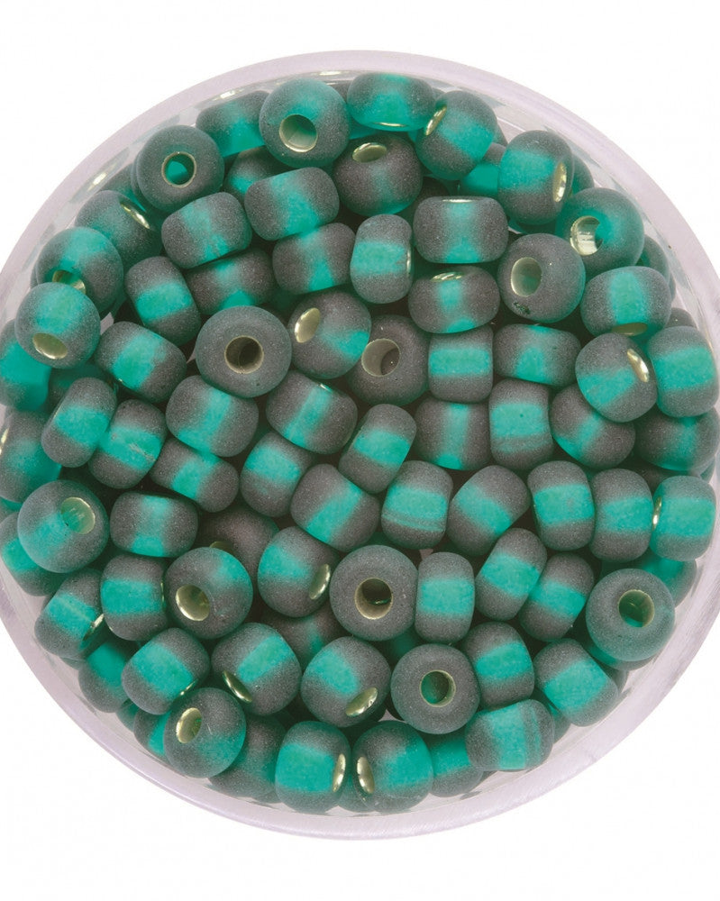 Rocailles 4,5mm Silbereinzug