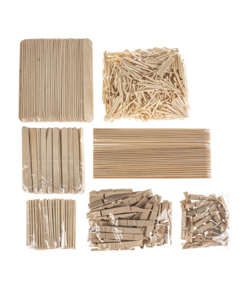 Holz-Creativ-Set, FSC