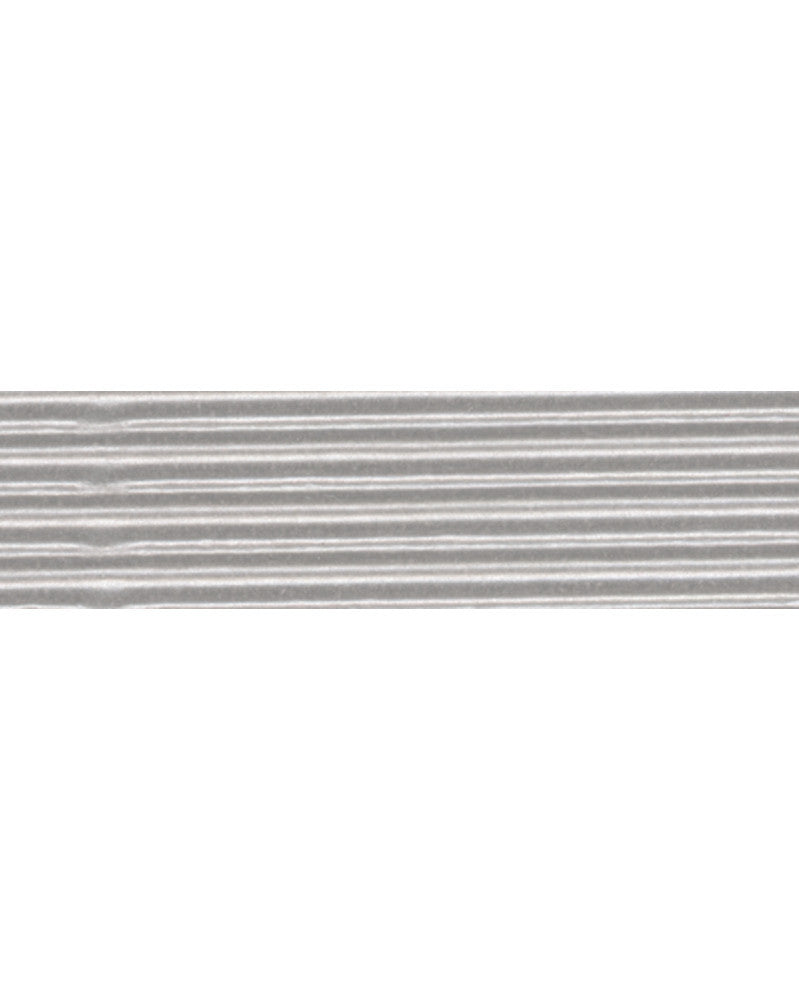 Bastelwellpappe silber