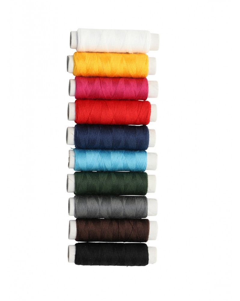 Universalfaden 10x50m, 10 Farben