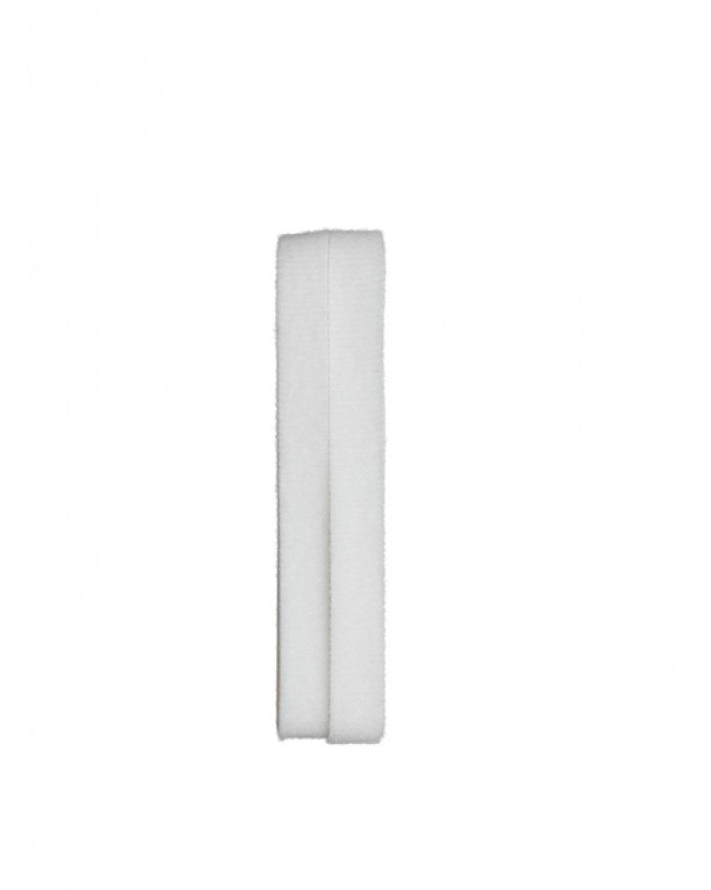 Klett-Kabelbinder, 1m x 1cm, weiss