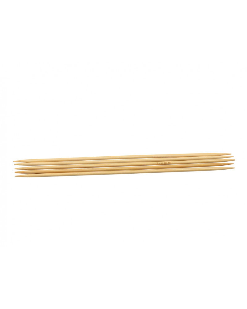 Nadelspiel, Bambus, 3,0mm, 20cm