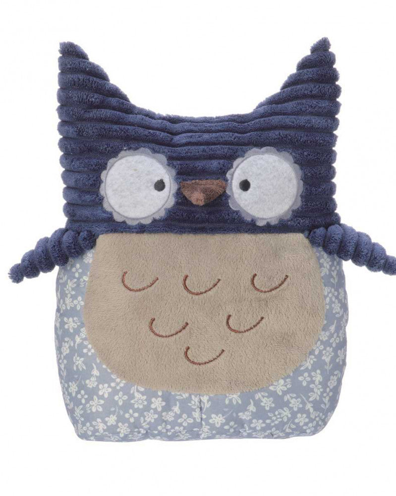 Kuscheltier Eule Sana 25cm, blau zum Selberstopfen