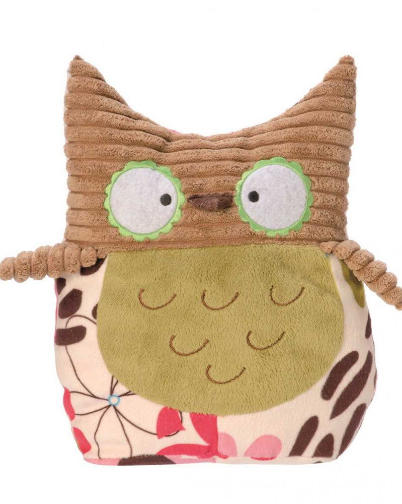 Kuscheltier Eule Sina 25cm, farbig zum Selberstopfen