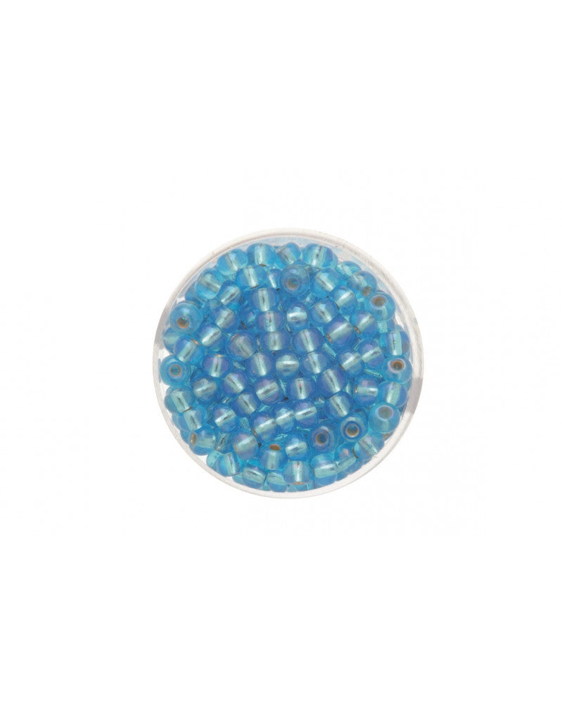 Rocailles 4,5mm 17g h'blau AB