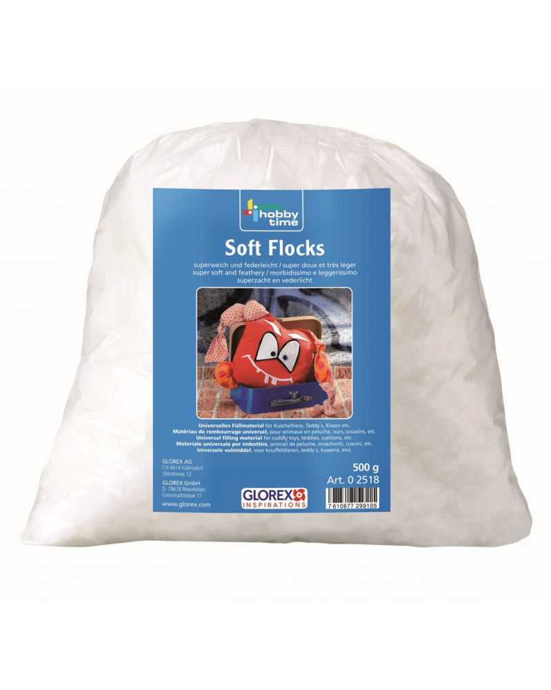 Soft-Flocks weiss 500g, superweich und federleicht