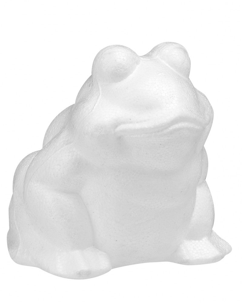 Styropor Frosch 13 cm