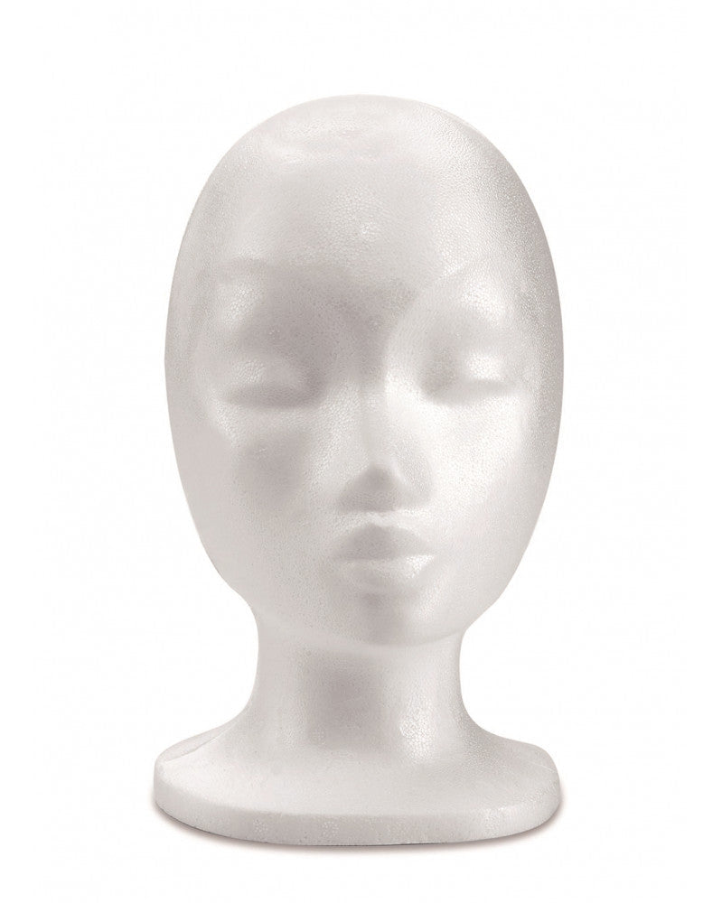 Styroporkopf Mädchen 28cm