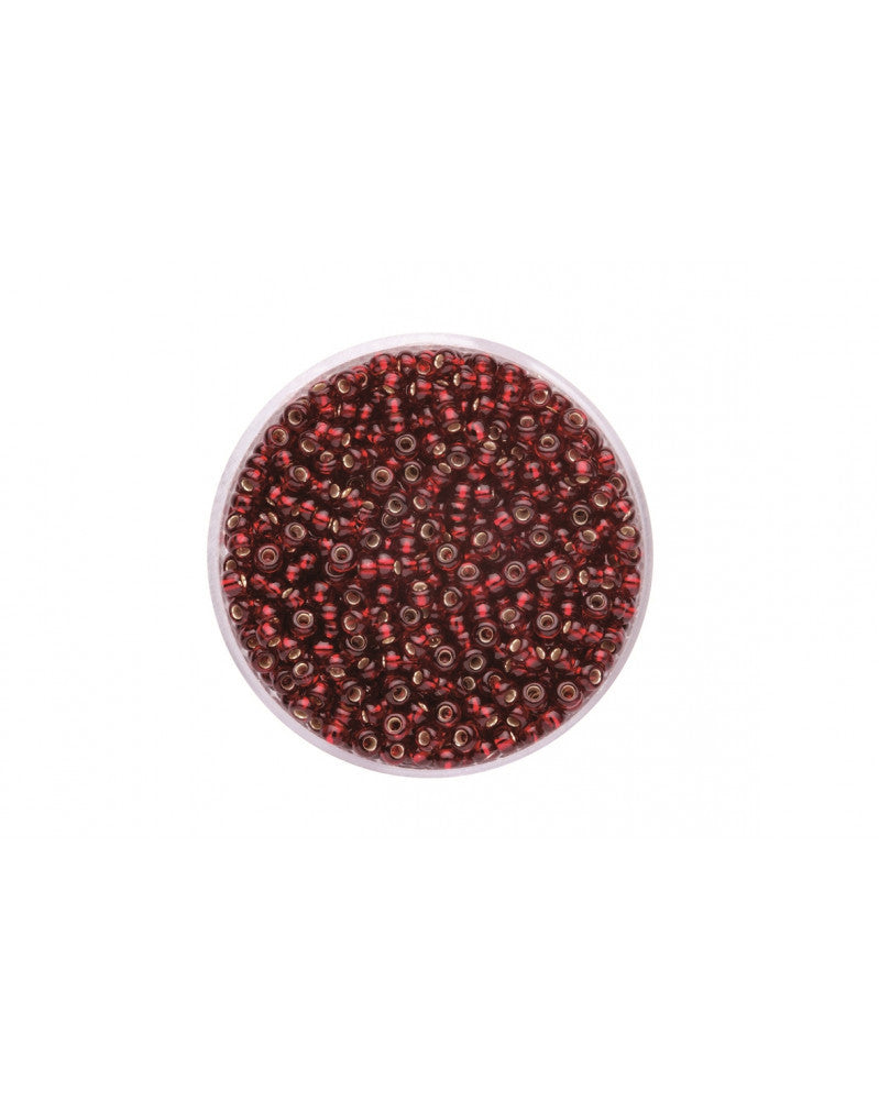 Rocailles 2,6mm Silbereinzug