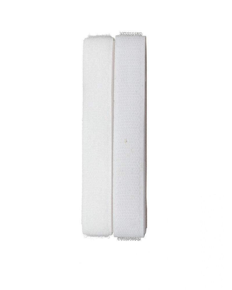 Klettband, 50cm x 16mm, weiss$