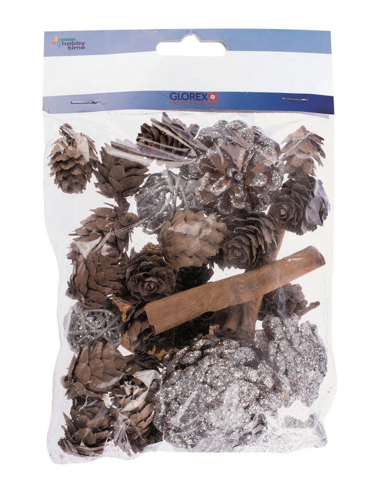 Potpourri Zapfen, Zimt, Rattan Kugeln, ca.100g