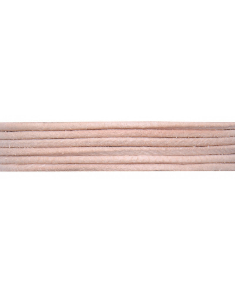 Lederband Ziege 1,3mm /1m, natur