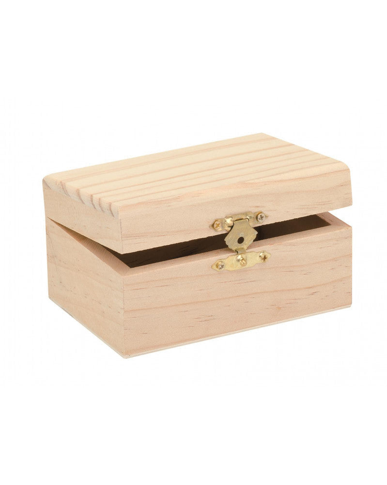 Holzbox rechteckig 11,5x8x6cm Glorex