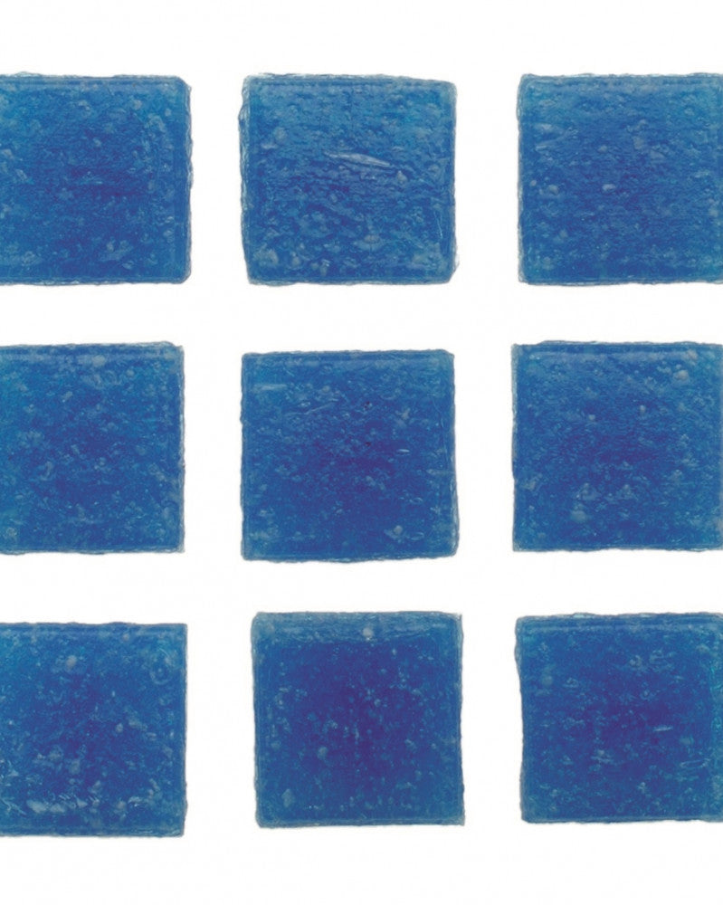 Mosaiksteine 20x20mm 100g dunkelblau