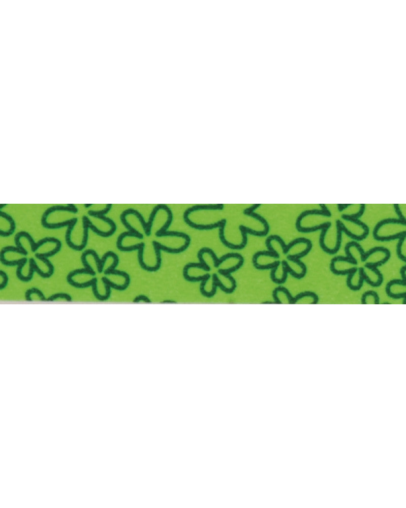 Washi-Tape Blumen grün 15mmx10m