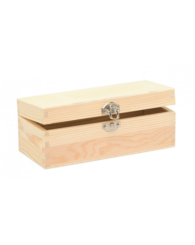 Holzbox rechteckig20x8,5x7,5cm Glorex