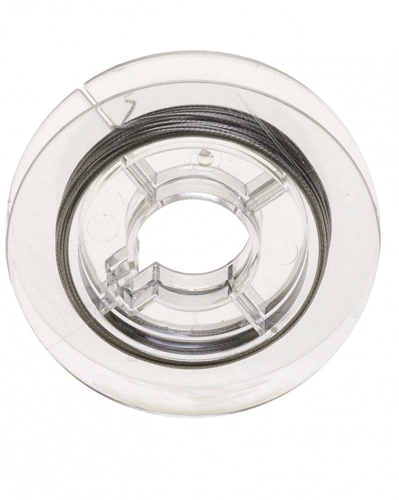 Edelstahldraht silberf. 0,38mm, nylonbeschichtet 5m